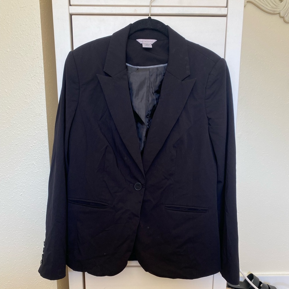 Liz Claiborne Black Blazer